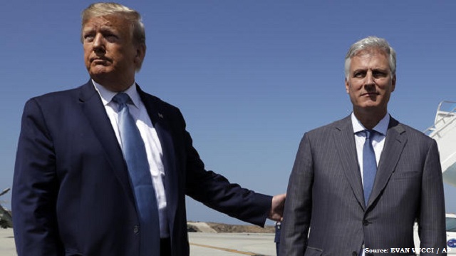 Donald Trump appoints Robert O’Brien as new US National Security Adviser